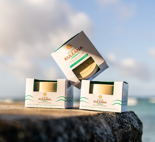 3 Pack Mama KULEANA Reef Safe Sunscreen 3 Pack Mama KULEANA Reef Safe Sunscreen